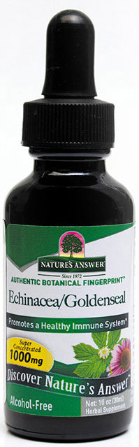 Nature’s Answer Echinacea Root + Golden Seal (Alcohol-Free)