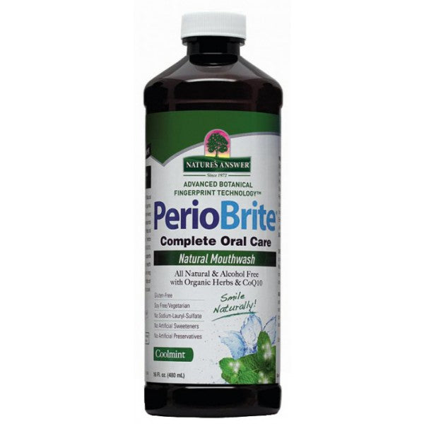Nature’s Answer PerioBrite Wash (Alcohol-Free) Mouthwash