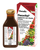 Floravital Liquid Iron (Gluten & Yeast Free), 250ml