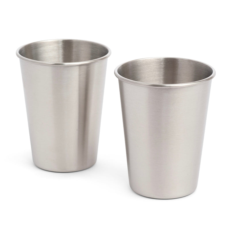 Elephant Box Stainless Steel Cup - 350ml (Pack of 2)