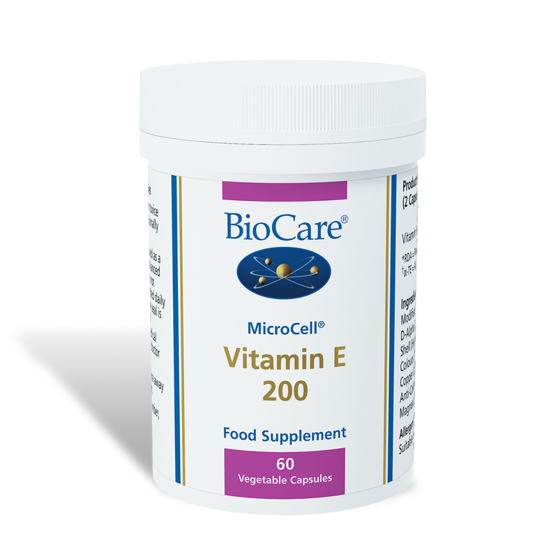 BioCare MicroCell® Vitamin E 200iu - 60 Capsules
