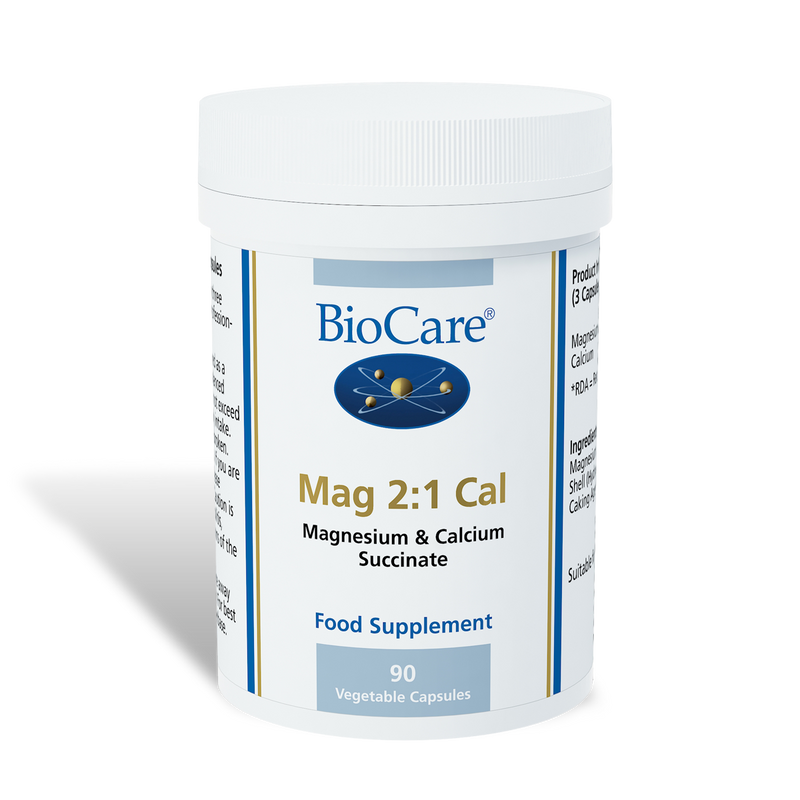 BioCare Mag 2:1 Cal (Magnesium & Calcium) - 90 Capsules