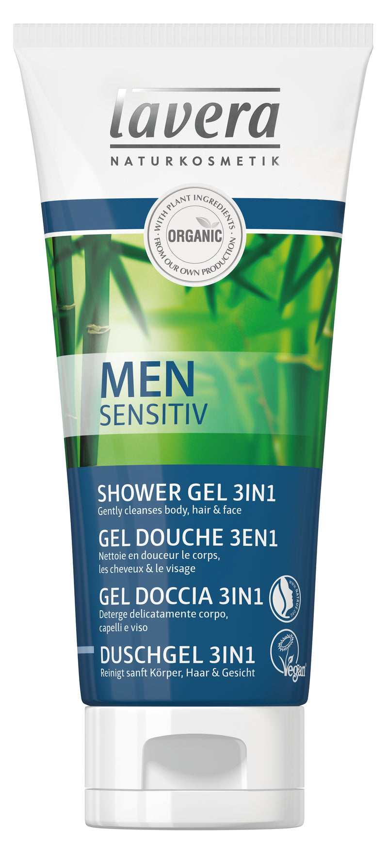 Lavera Men 3 in 1 Shower Shampoo - 200ml