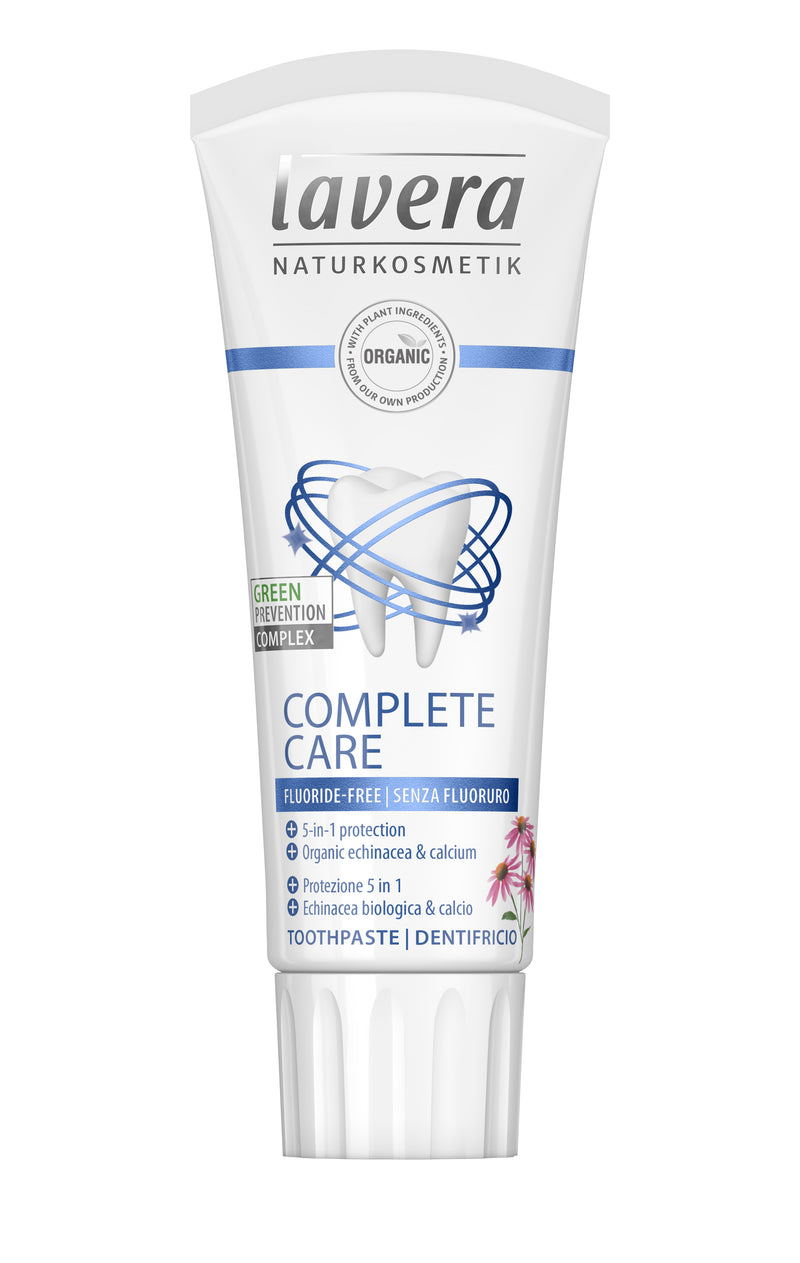 Lavera Organic Toothpaste Complete Care - Fluoride Free - 75ml