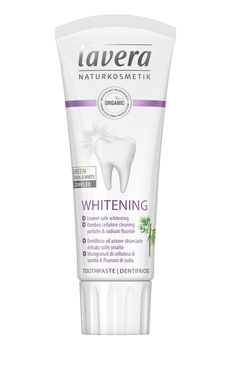 Lavera Whitening Toothpaste - 75ml - with Fluoride