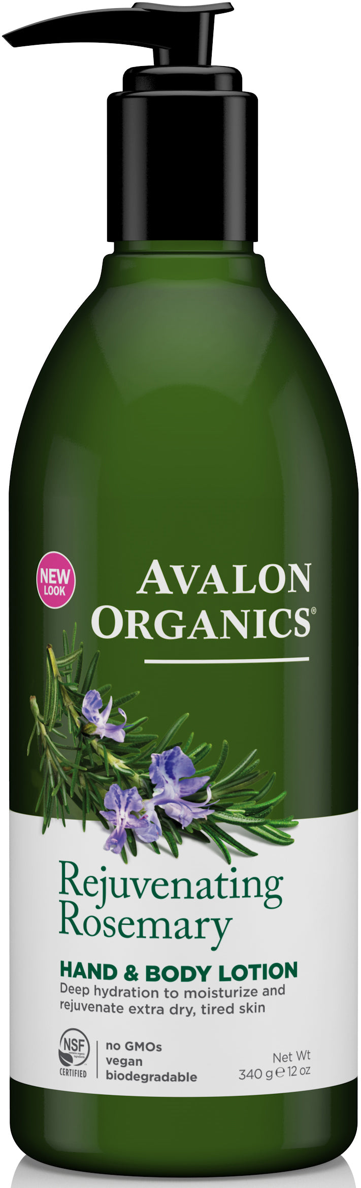Avalon Organics Rosemary Hand and Body Lotion