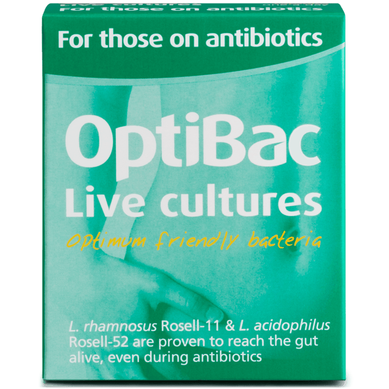 OptiBac For Those On Antibiotics, 10 Capsules