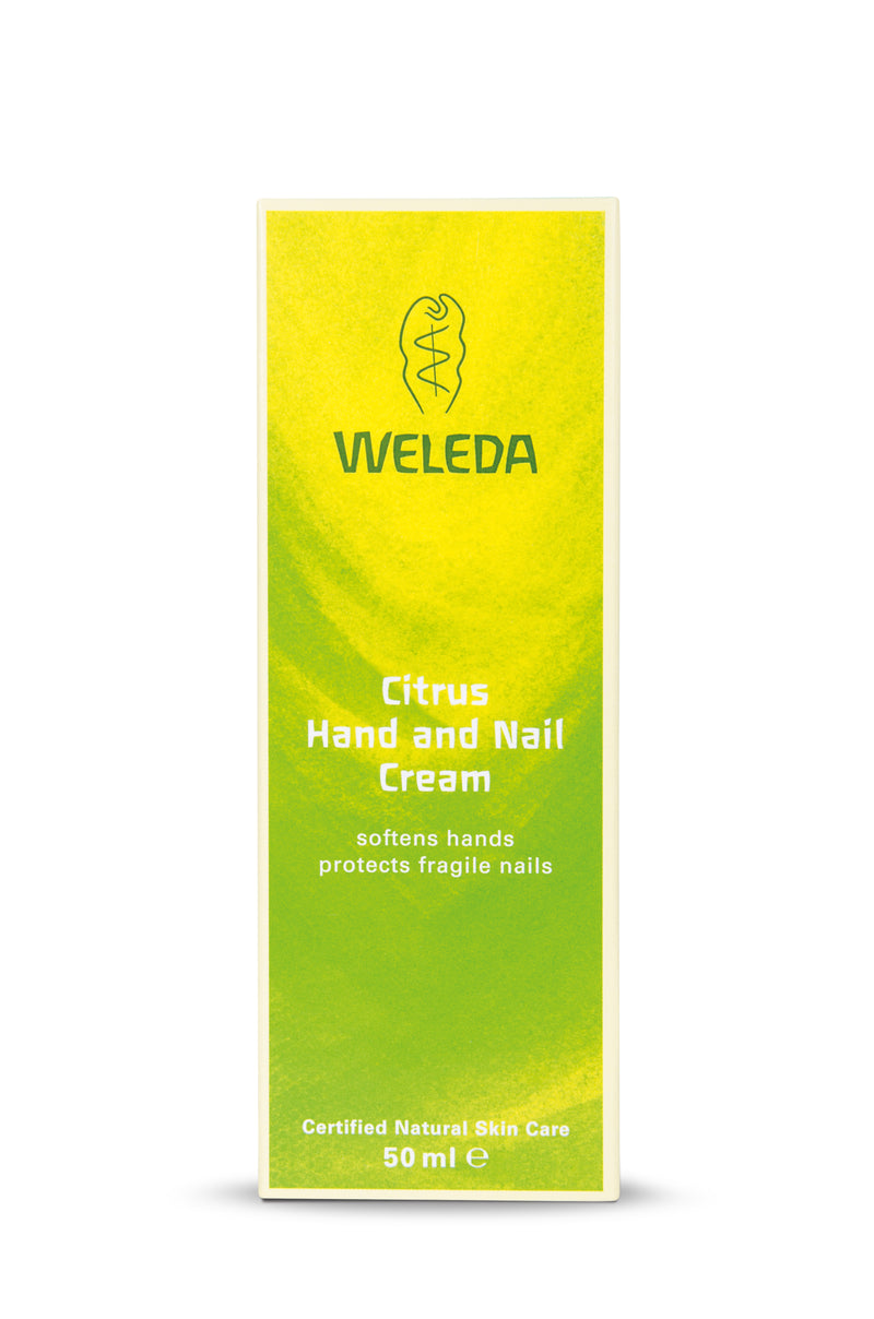 Weleda Citrus Hand and Nail Cream, 50ml