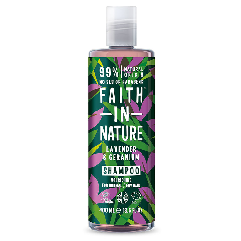 Faith In Nature Lavender & Geranium Shampoo - 400ml