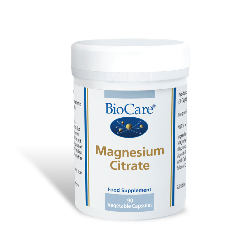 BioCare Magnesium Citrate - 90 Capsules