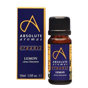 Absolute Aromas Organic Lemon Oil, 10ml