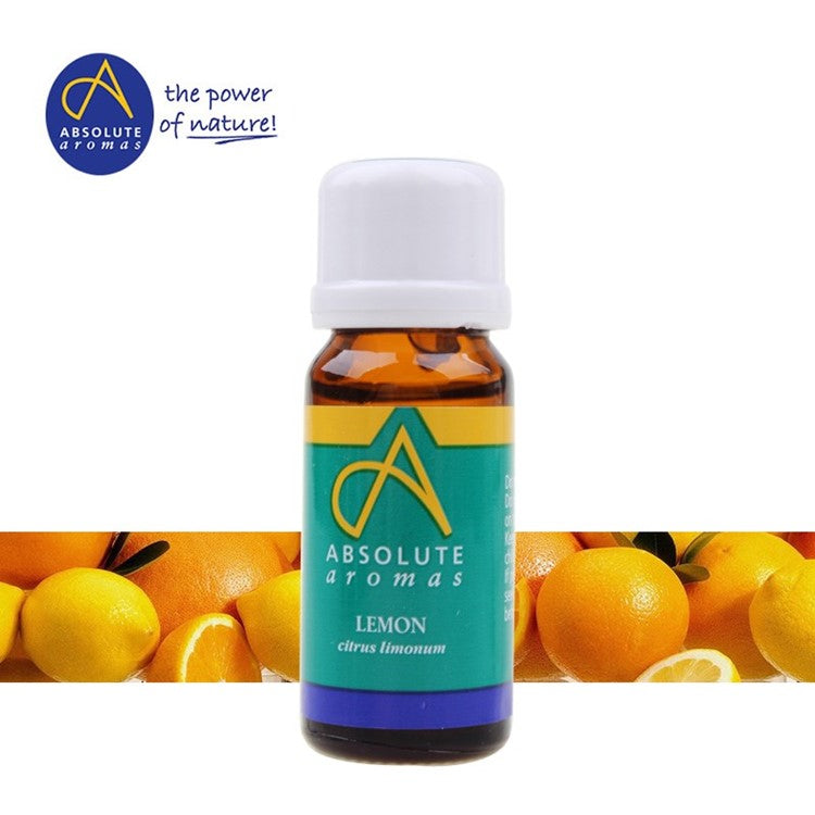 Absolute Aromas Lemon Oil, 10ml