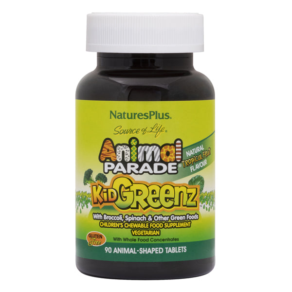 Natures Plus Animal Parade® KidGreenz Childrens 90 Chewable Tablets