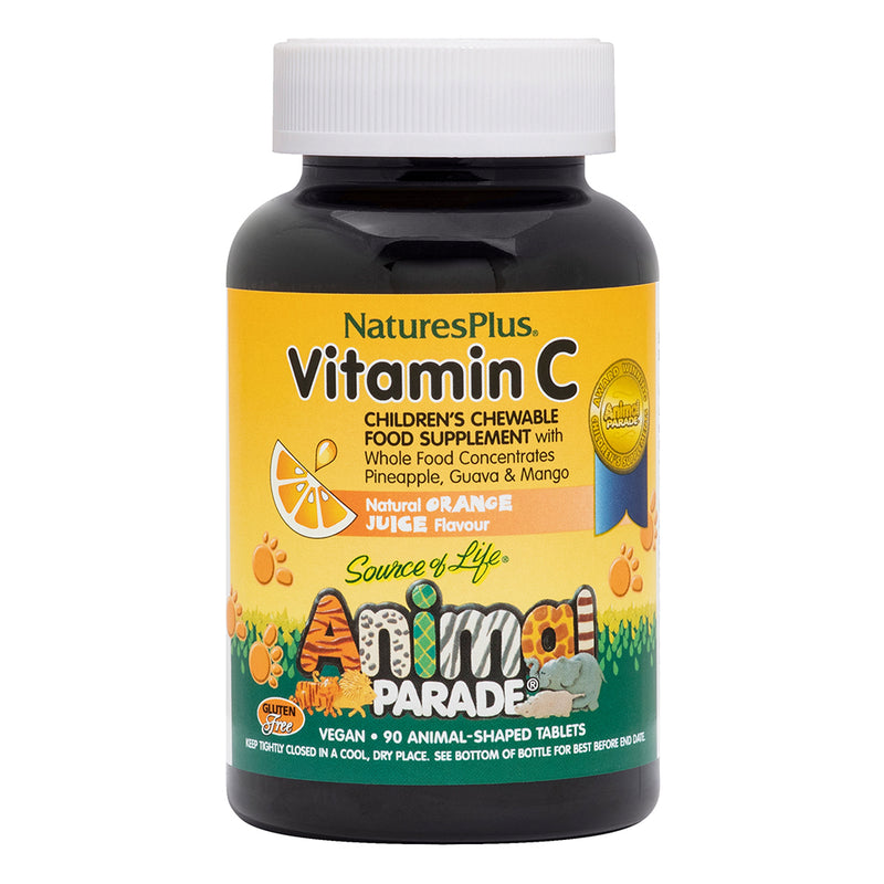 Natures Plus Animal Parade® Vitamin C, 90 Chewable Tablets