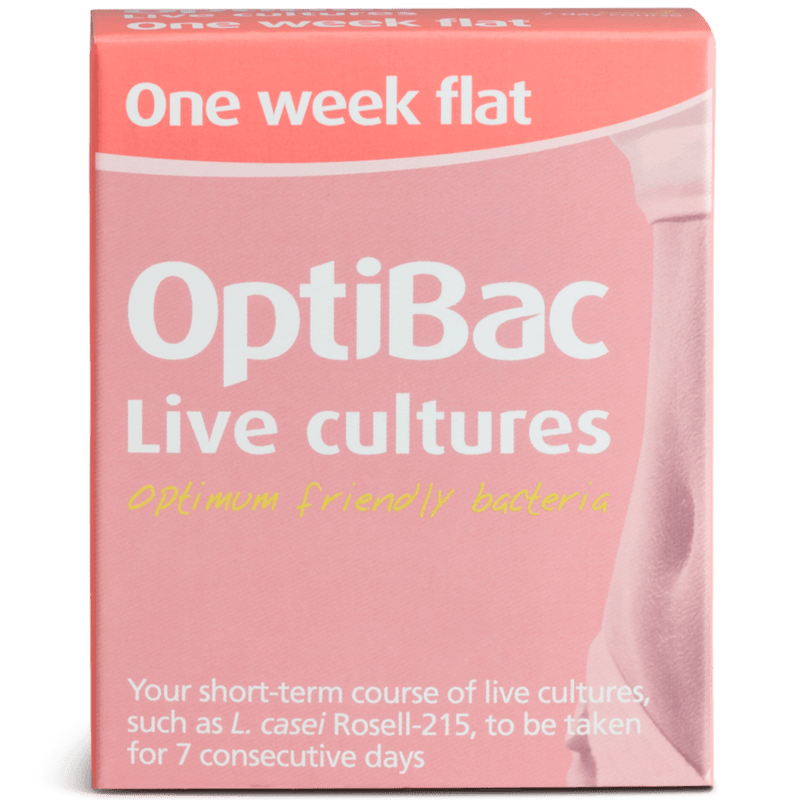OptiBac One Week Flat, 28 Sachets