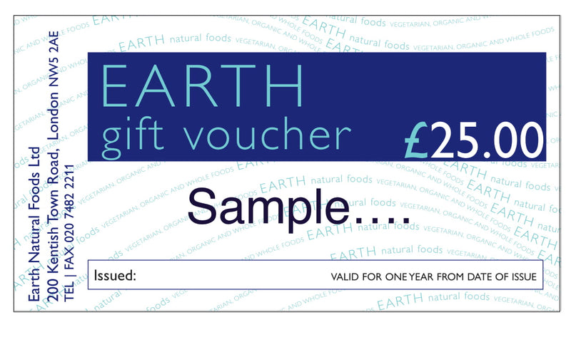 Earth Natural Foods Gift Voucher