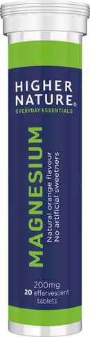 Higher Nature Magnesium Effervescent - 20 Tablets