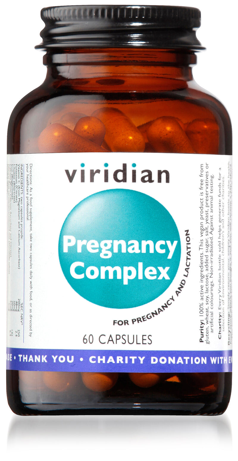 Viridian Pregnancy Complex, 60 Veg Capsules