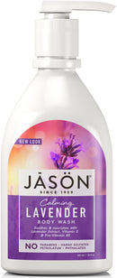 JĀSÖN Lavender Satin Body Wash Pump
