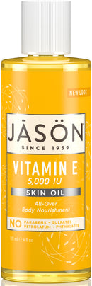 JĀSÖN Organic Vit E Oil 5000IU