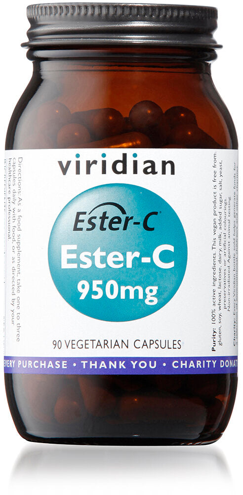 Viridian Extra-C™ 950mg, 90 Veg Capsules