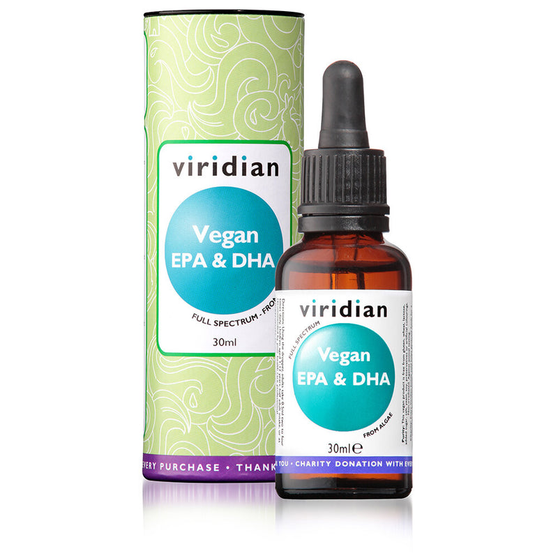 Viridian Vegan EPA & DHA Oil, 30ml