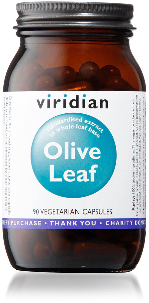 Viridian Olive Leaf Extract, 90 Veg Capsules