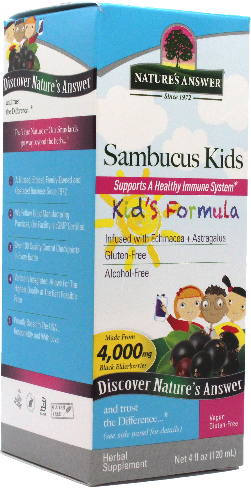 Nature’s Answer Sambucus Kids Formula