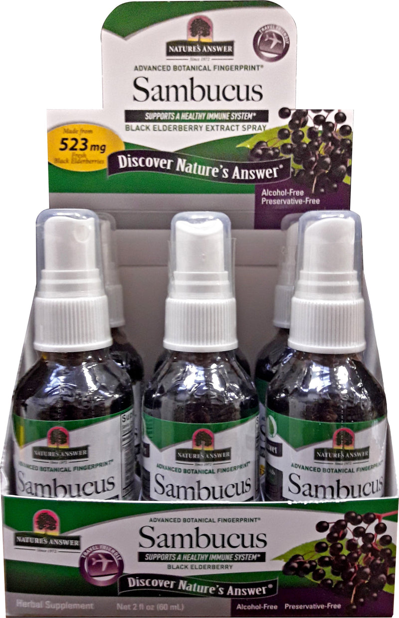 Nature’s Answer Sambucus Extract Spray (Alcohol-Free)