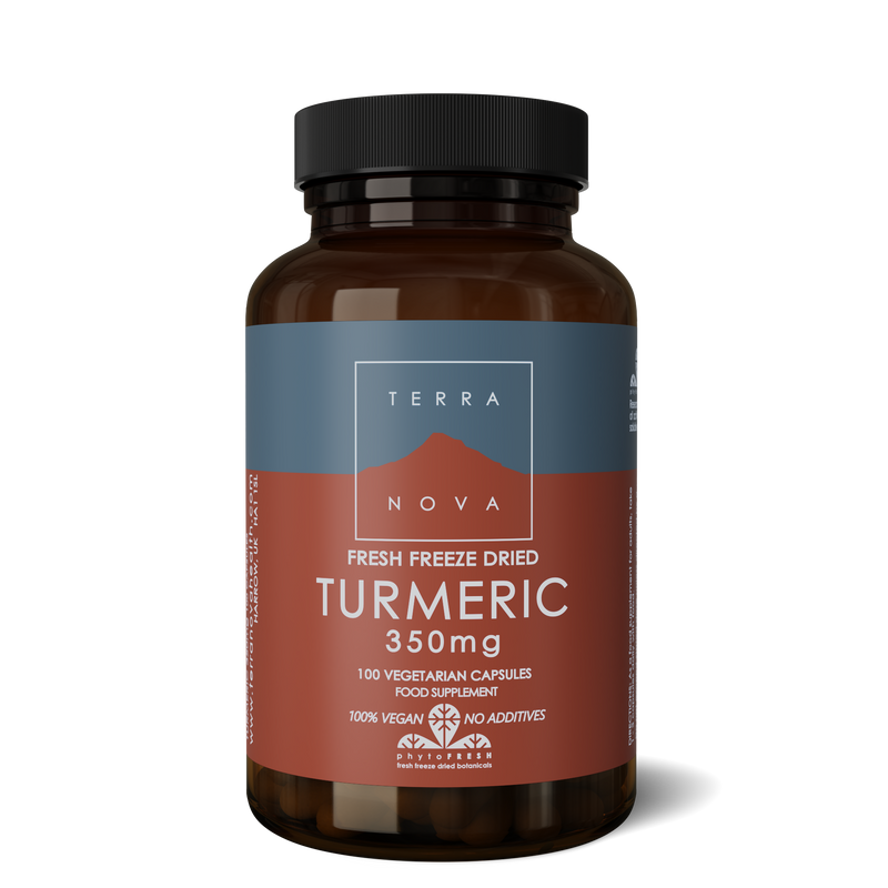 Terranova TURMERIC 350mg - 100 Vegetarian Capsules