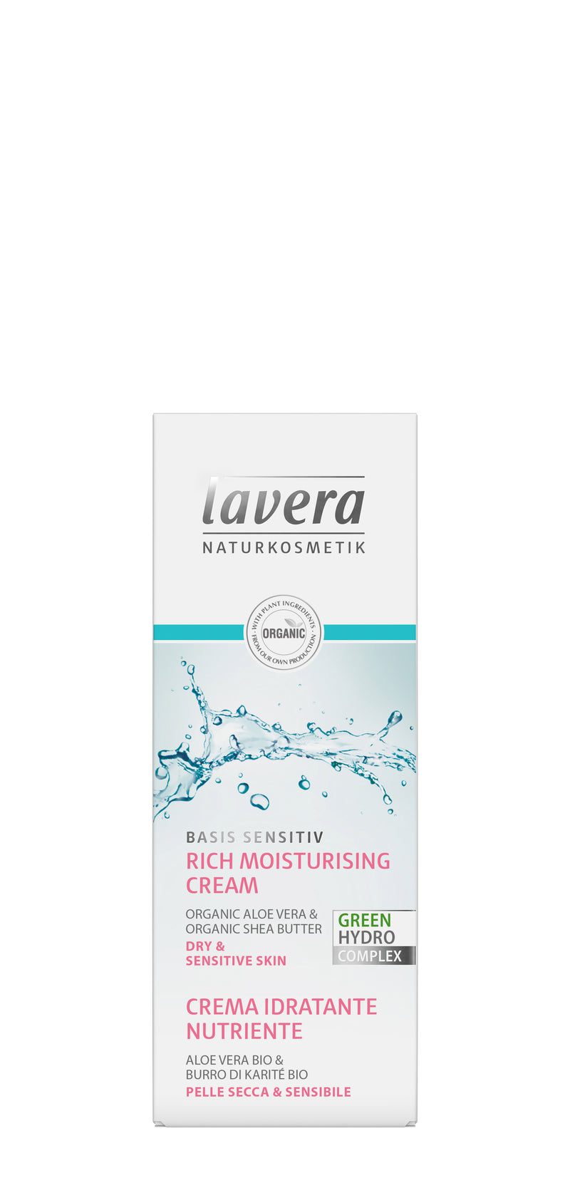 Lavera Rich Moisturising Cream - Basis Sensitiv - 50ml