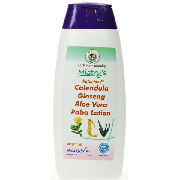 Mistry’s Potenised® Calendula Aloe Vera PABA Lotion