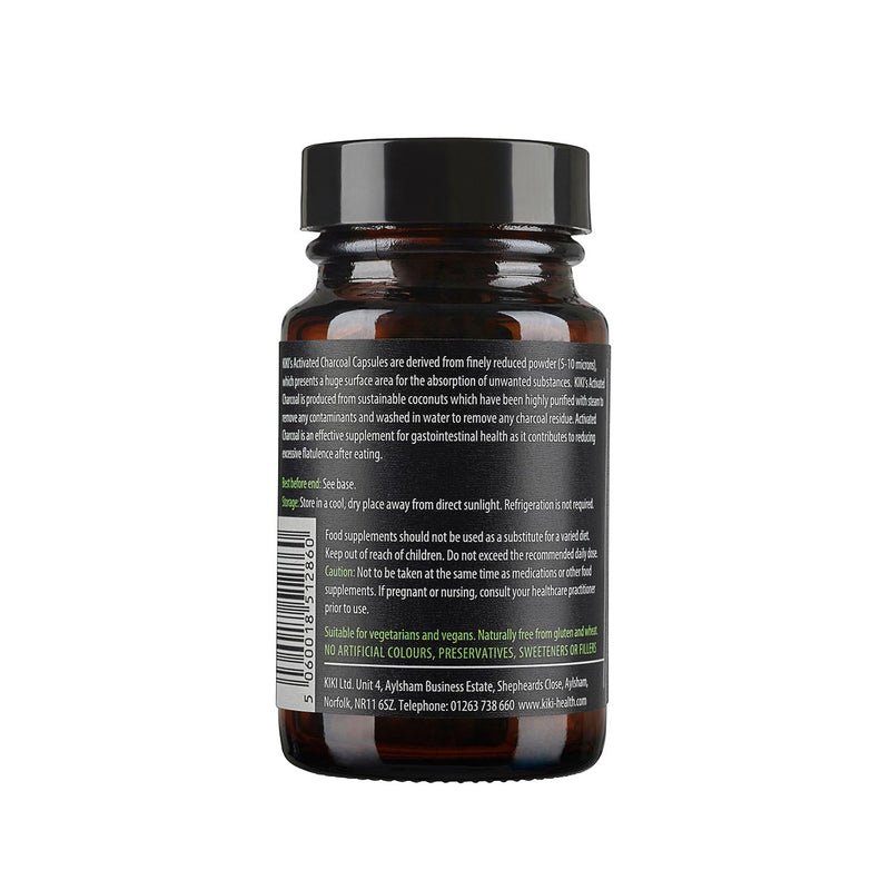 Activated Charcoal Capsules 50 Vegicaps