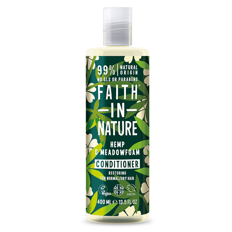 Faith In Nature Hemp & Meadow Foam Conditioner - 400ml