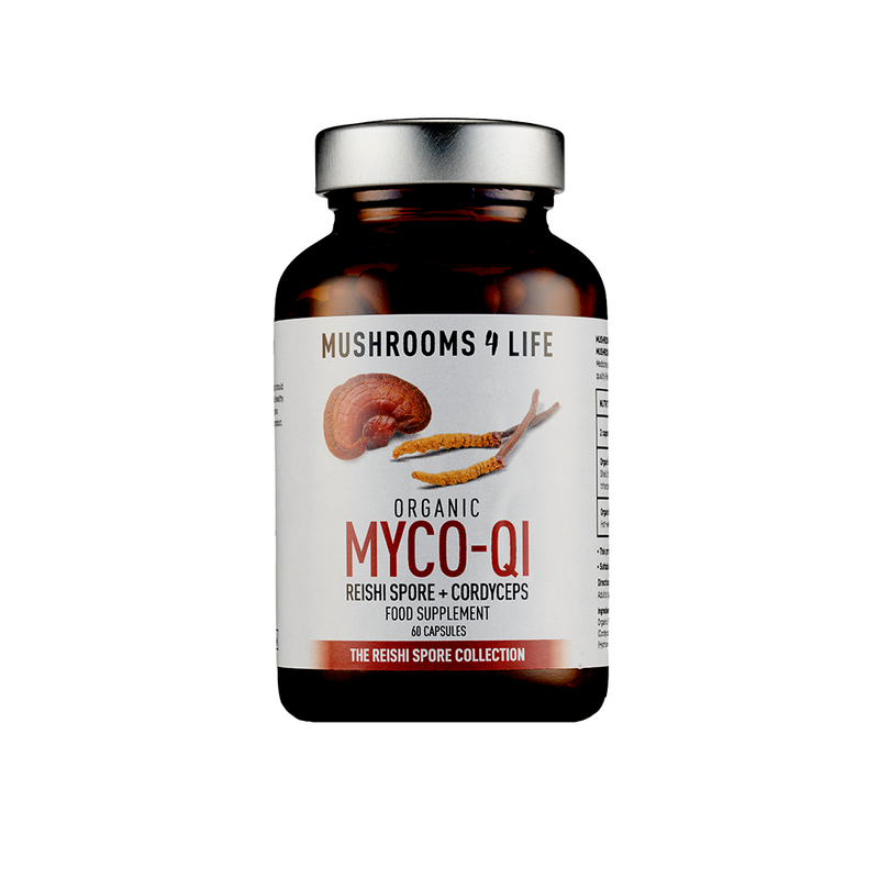 Mushrooms4Life Organic Myco-Qi, 60 Capsules