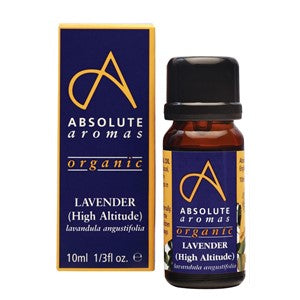 Absolute Aromas Organic Lavender High Altitude Oil, 10ml