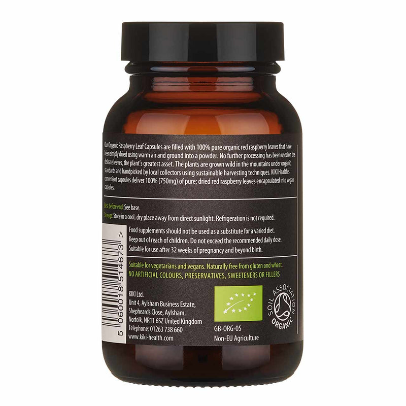 Organic Raspberry Leaf 60 Vegicaps