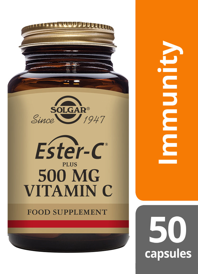 Solgar Ester C Plus - 500mg - 50 Capsules