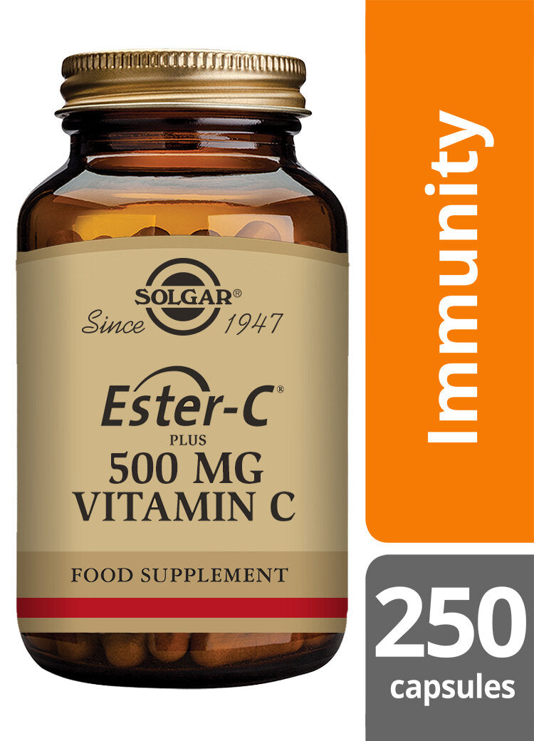 Solgar Ester C Plus - 500mg - 250 Capsules