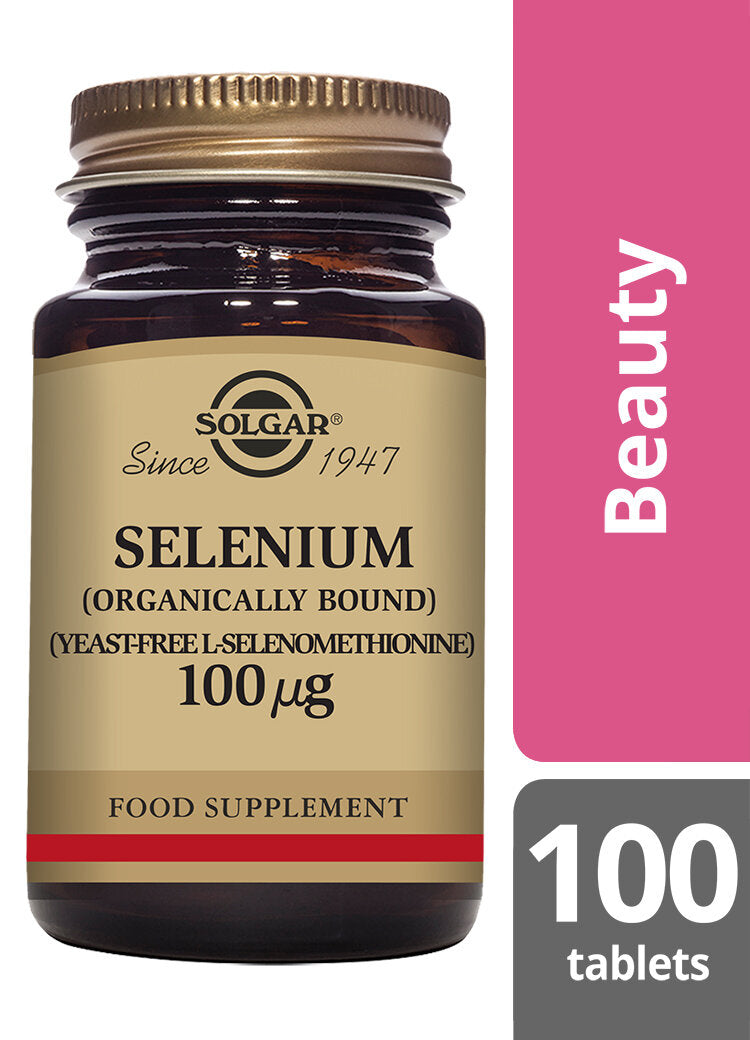 Solgar Selenium 100mcg - 100 Tablets