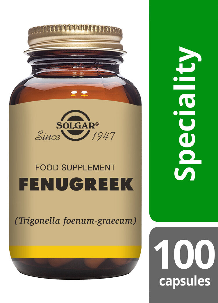 Solgar Fenugreek - 100 Capsules