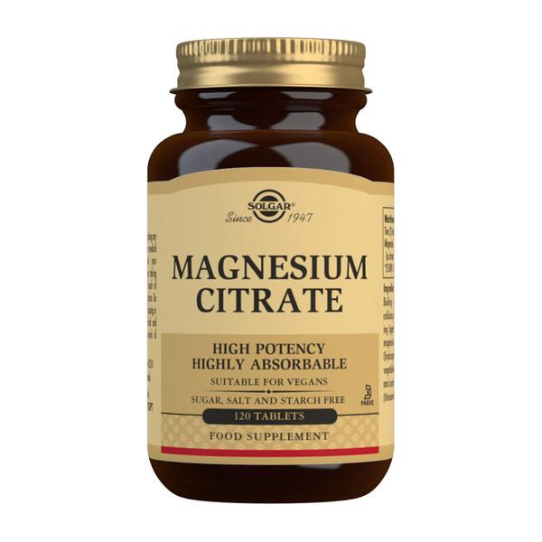 Solgar Magnesium Citrate - 120 Tablets