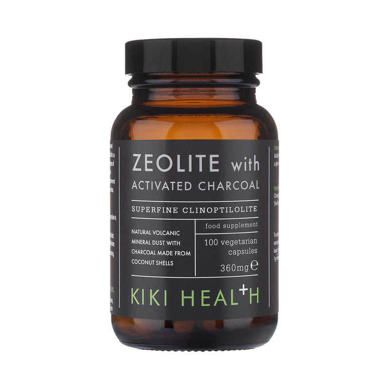 Zeolite With Activated Charcoal 100 Vegicaps