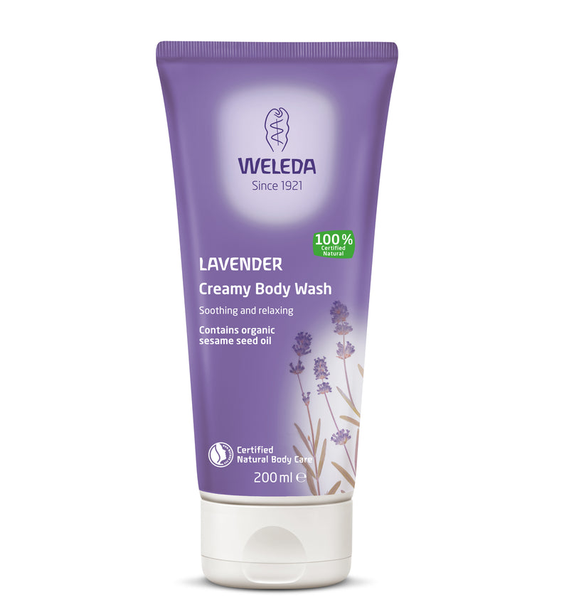 Weleda Lavender Creamy Body Wash - 200ml