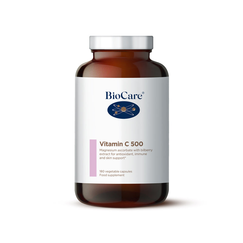 BioCare Vitamin C 500 - 180 Capsules