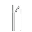 OneLife Silver 5-Pack Metal Straws