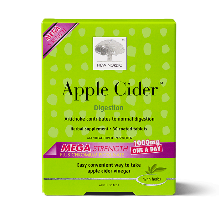 New Nordic Apple Cider Mega Strength - 1000mg One A Day 30s